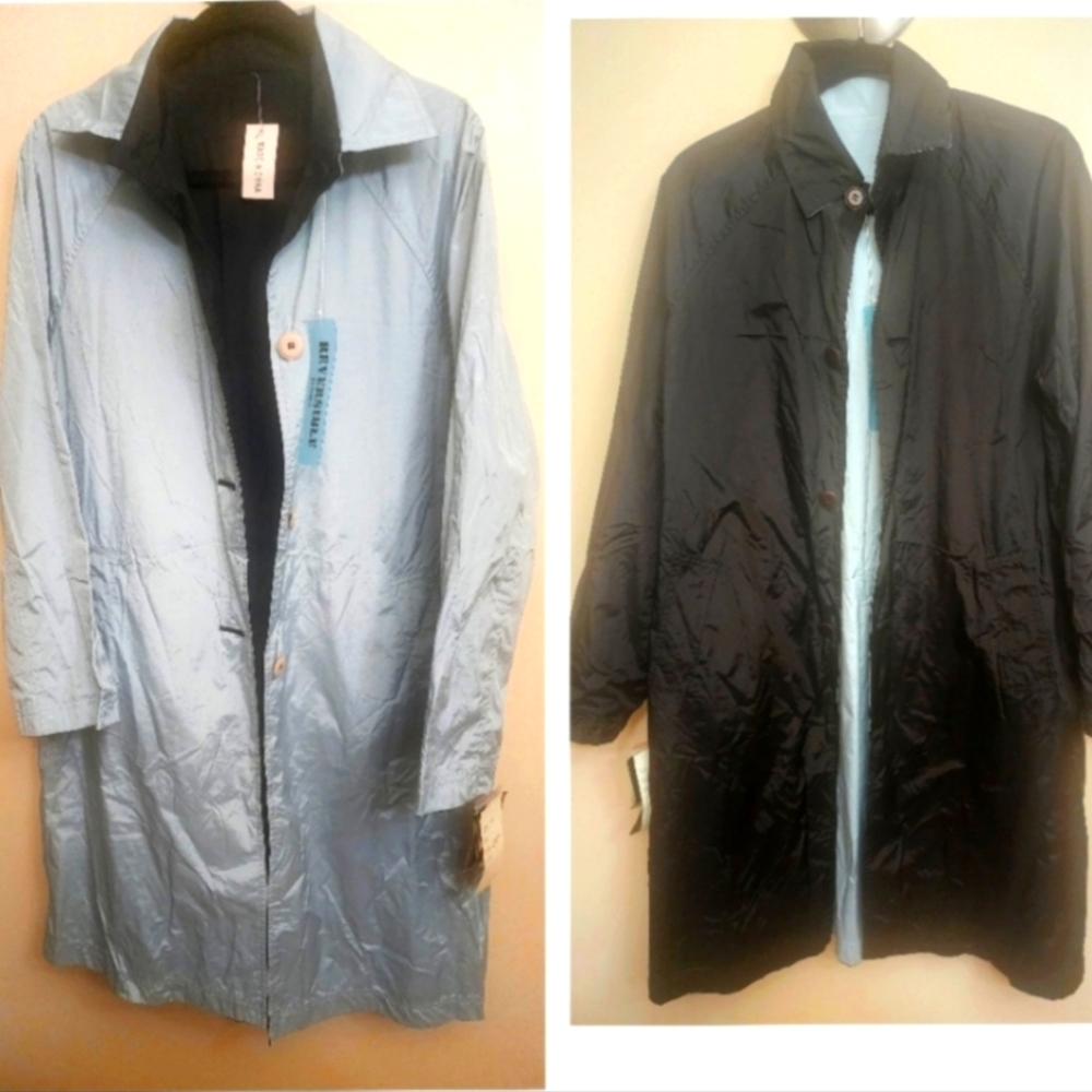 Reversible trench coat by Bernardo NWT Sz Small